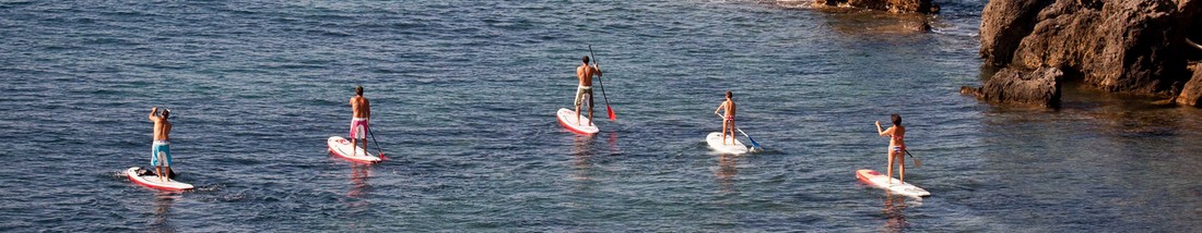 Výlety na paddleboardech